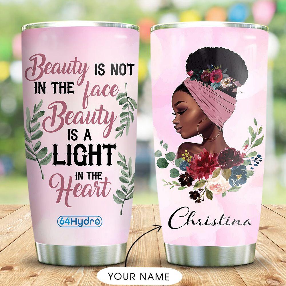 African Women Personalized Stainless Steel Tumbler