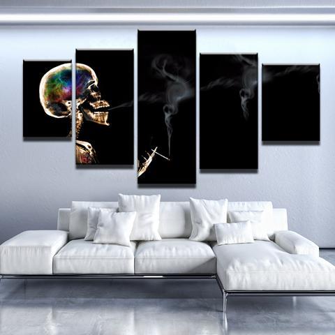After Death - Abstract 5 Panel Canvas Art Wall Decor