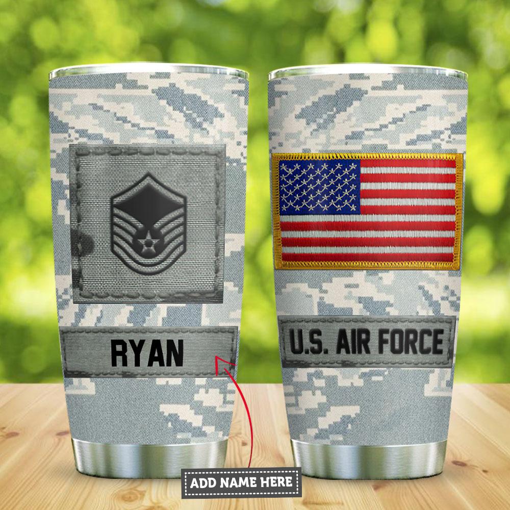 Air Force Personalized Stainless Steel Tumbler
