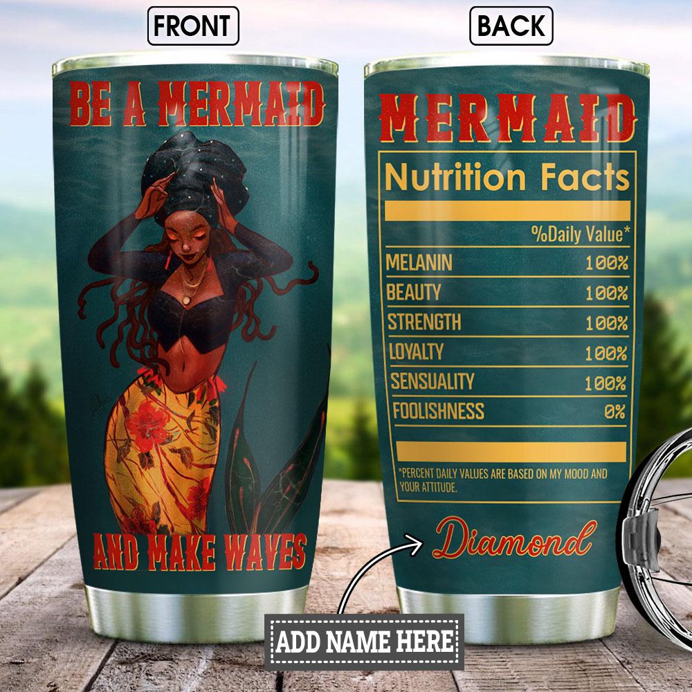 Be A Mermaid Personalized Stainless Steel Tumbler