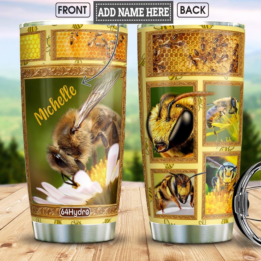 Bee Personalized Stainless Steel Tumbler