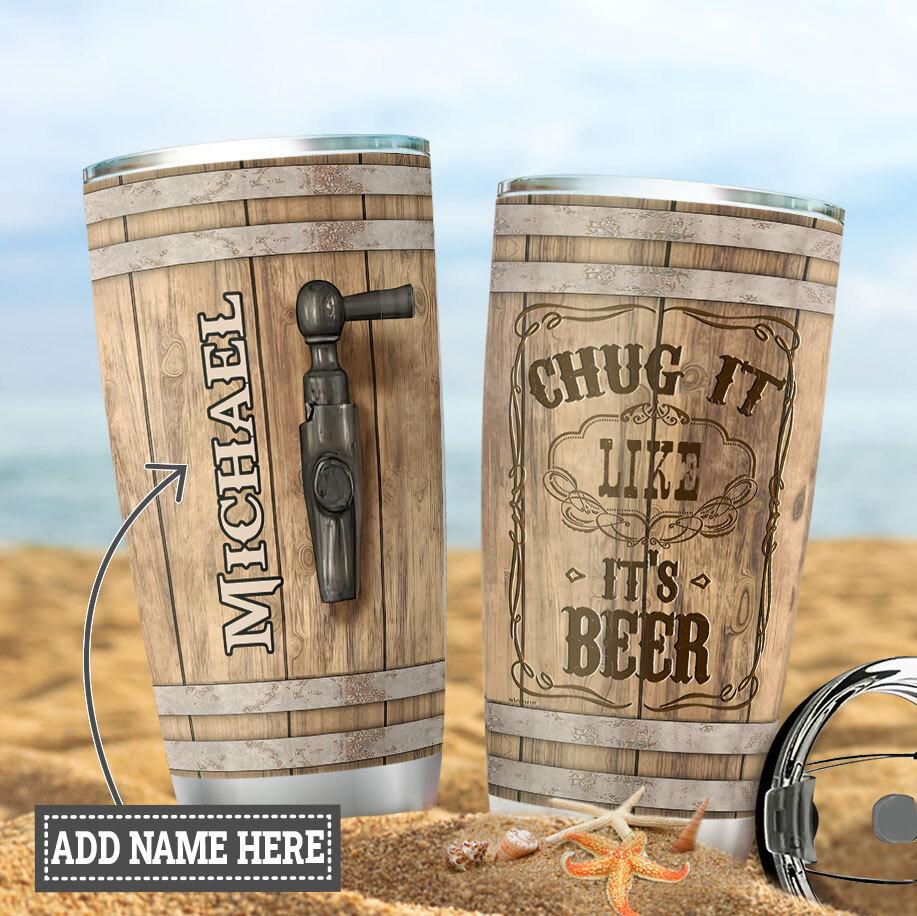 Beer Lover Personalized Stainless Steel Tumbler