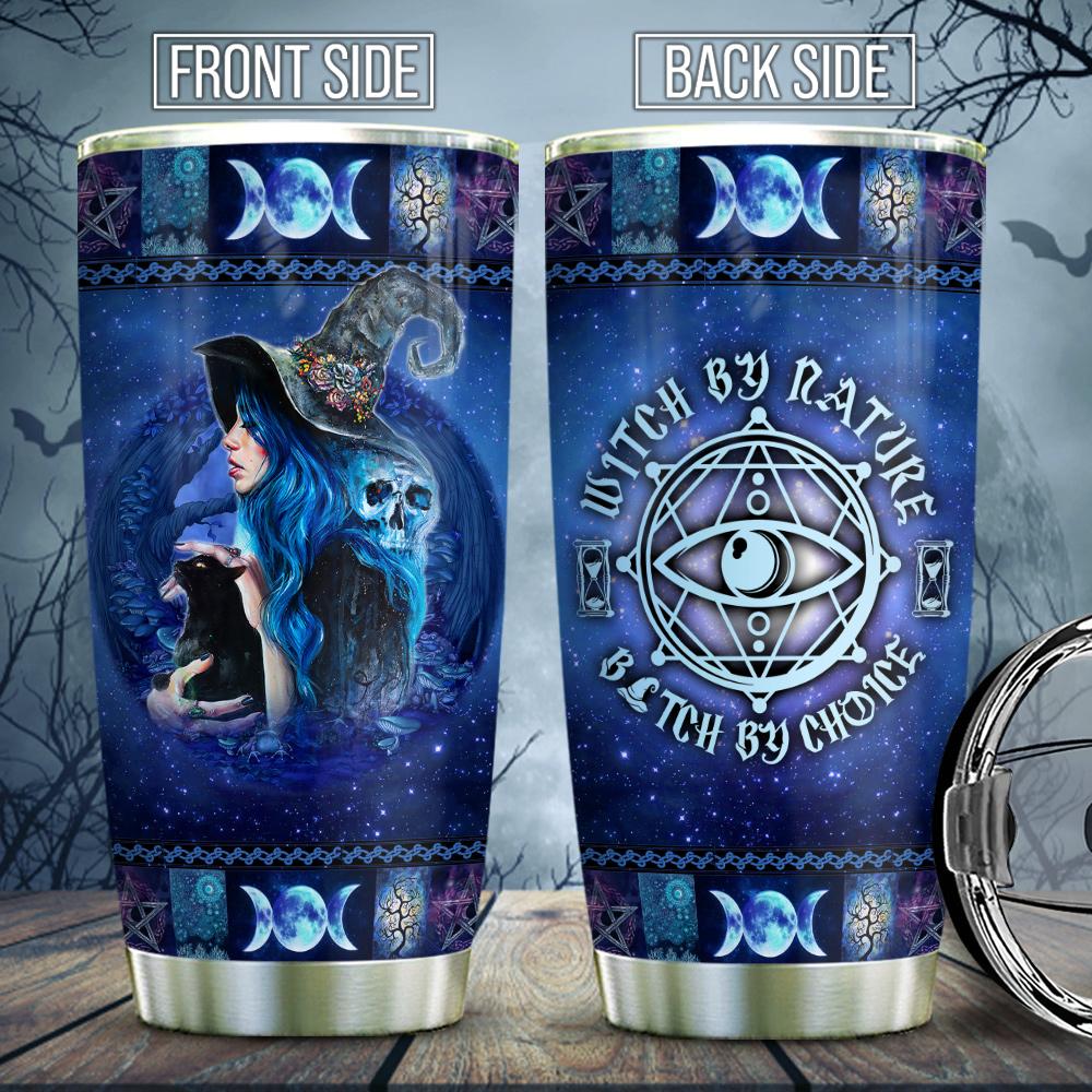 Blue Witch By Nature Stainless Steel Tumbler