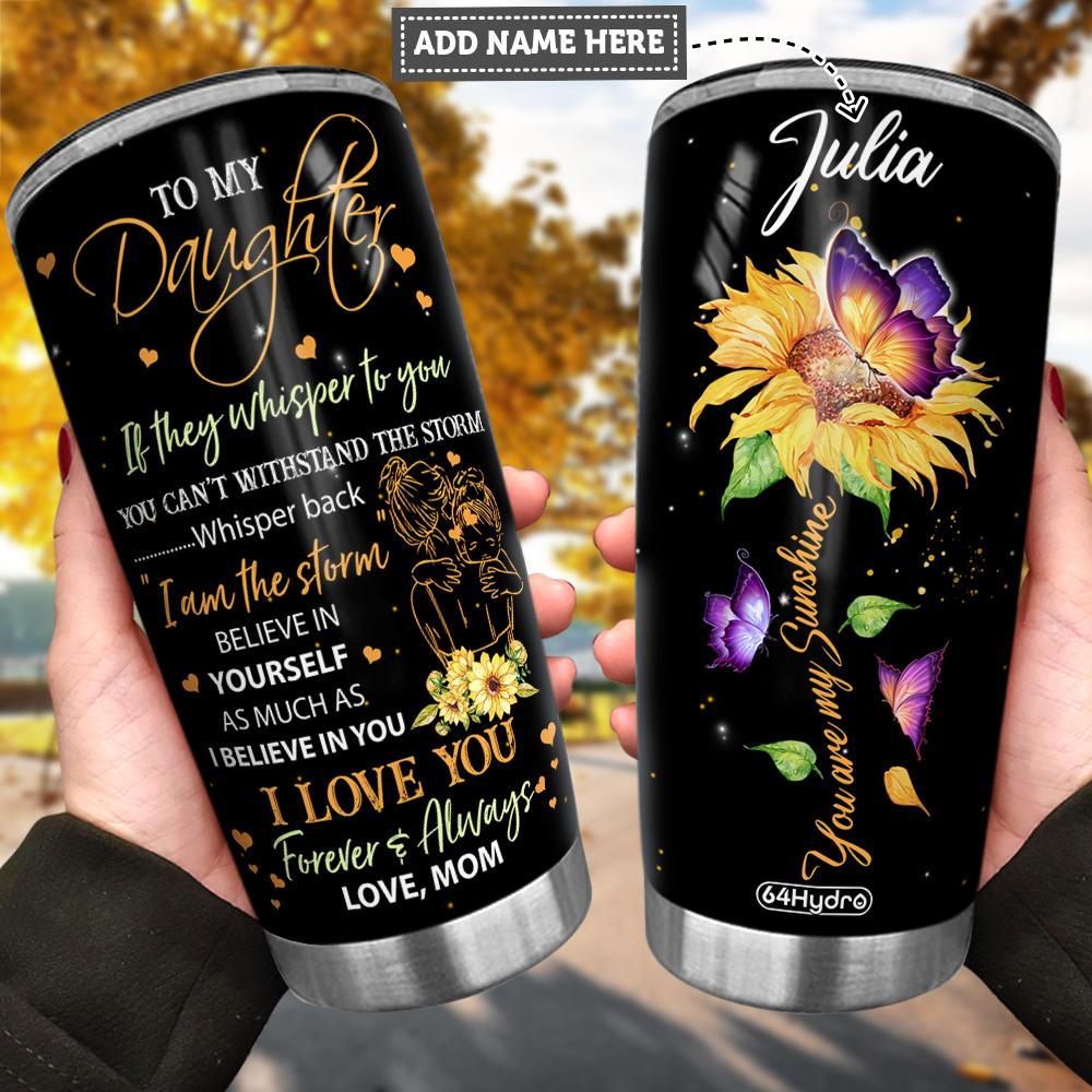 Daughter Personalized Stainless Steel Tumbler