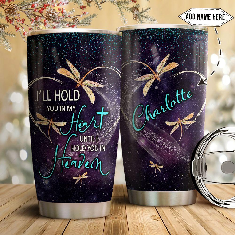 Dragonfly Faith Personalized Stainless Steel Tumbler