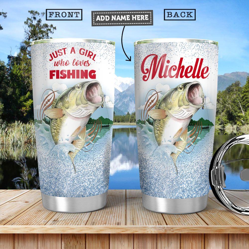 Fishing Personalized Stainless Steel Tumbler