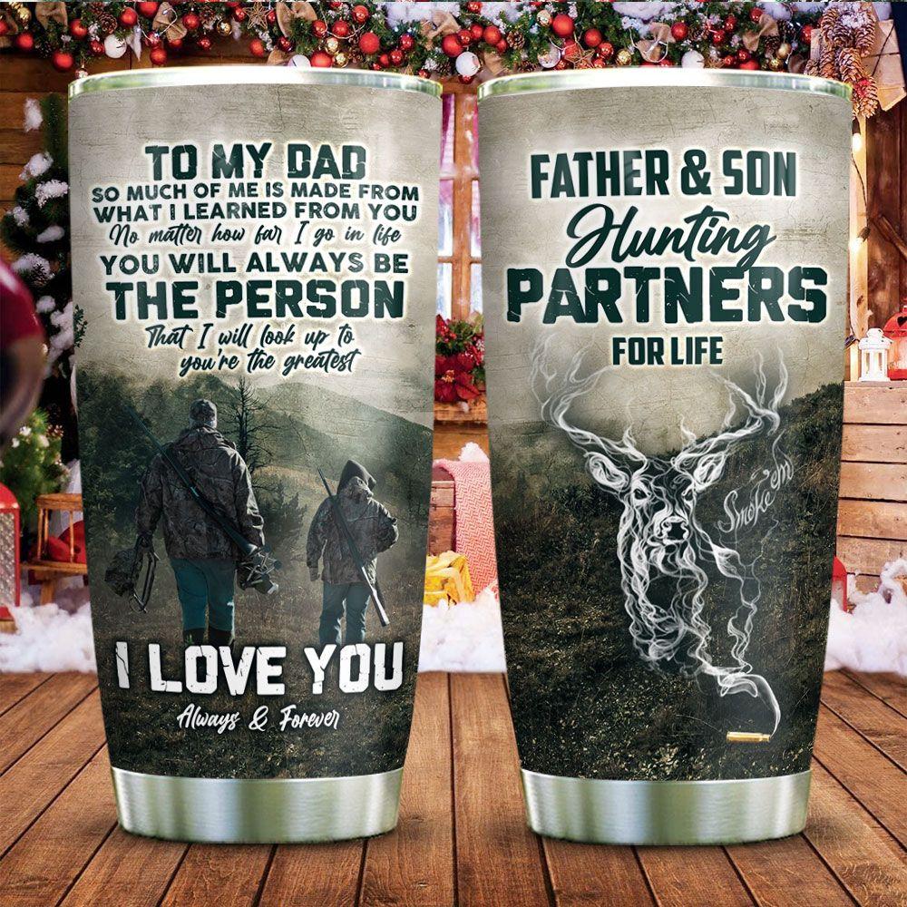 For My Dad Hunting Stainless Steel Tumbler
