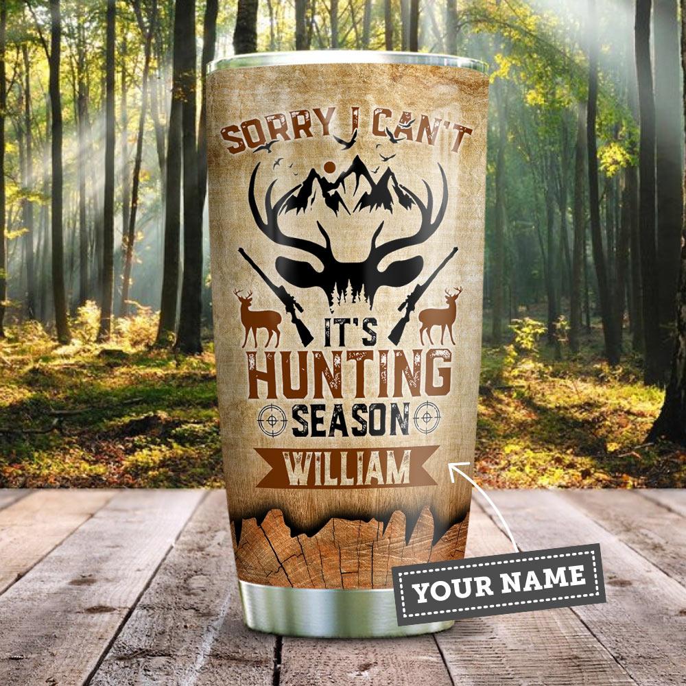 Game And Ammo Hunting Personalized Stainless Steel Tumbler