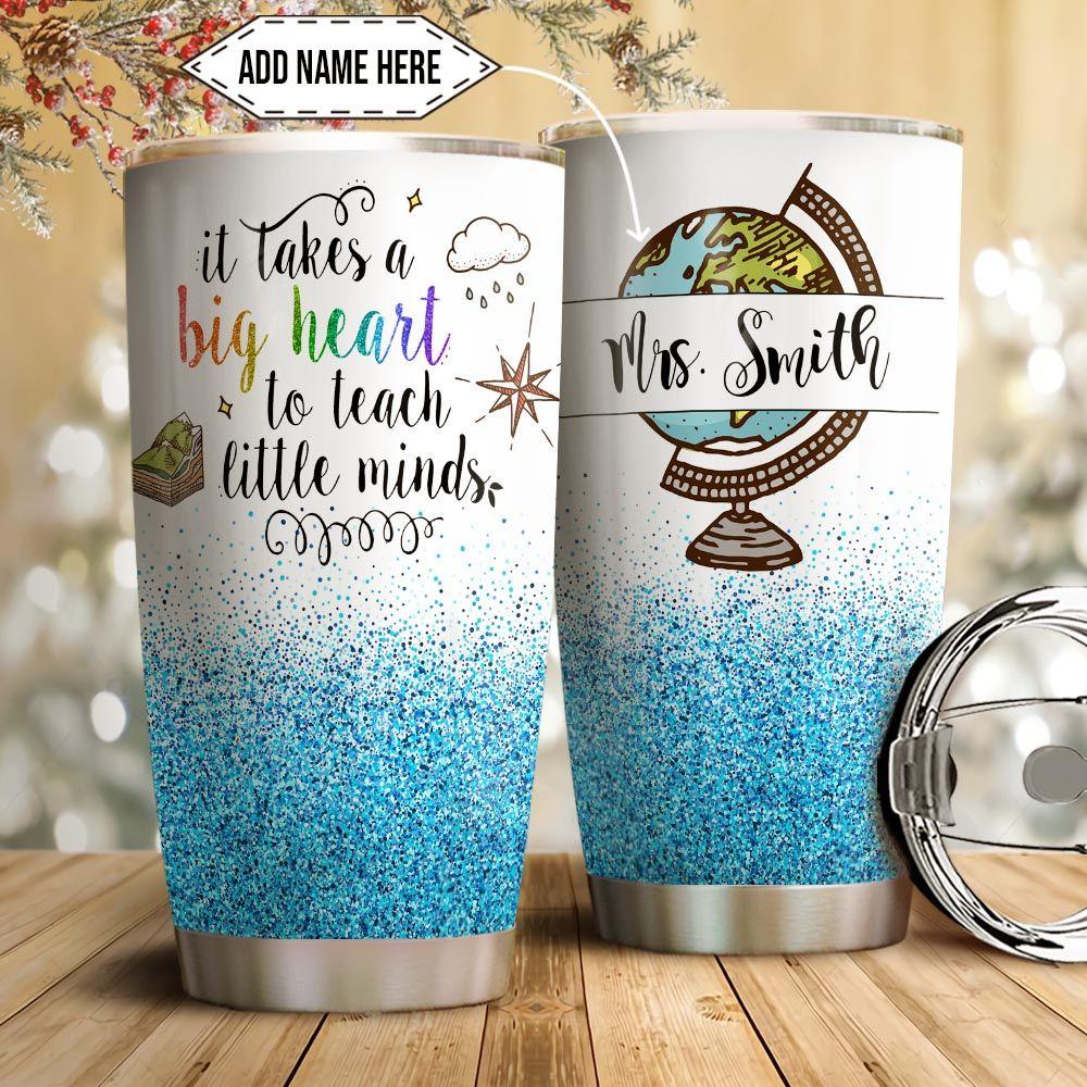 Geography Teacher Personalized Stainless Steel Tumbler