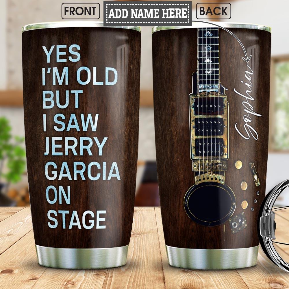 Guitar Personalized Stainless Steel Tumbler