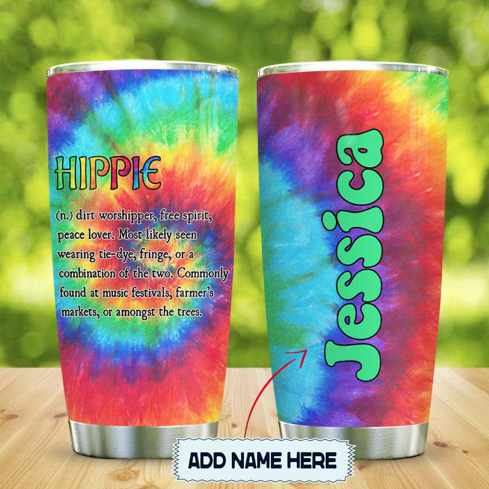 Hippie Definition Personalized Stainless Steel Tumbler