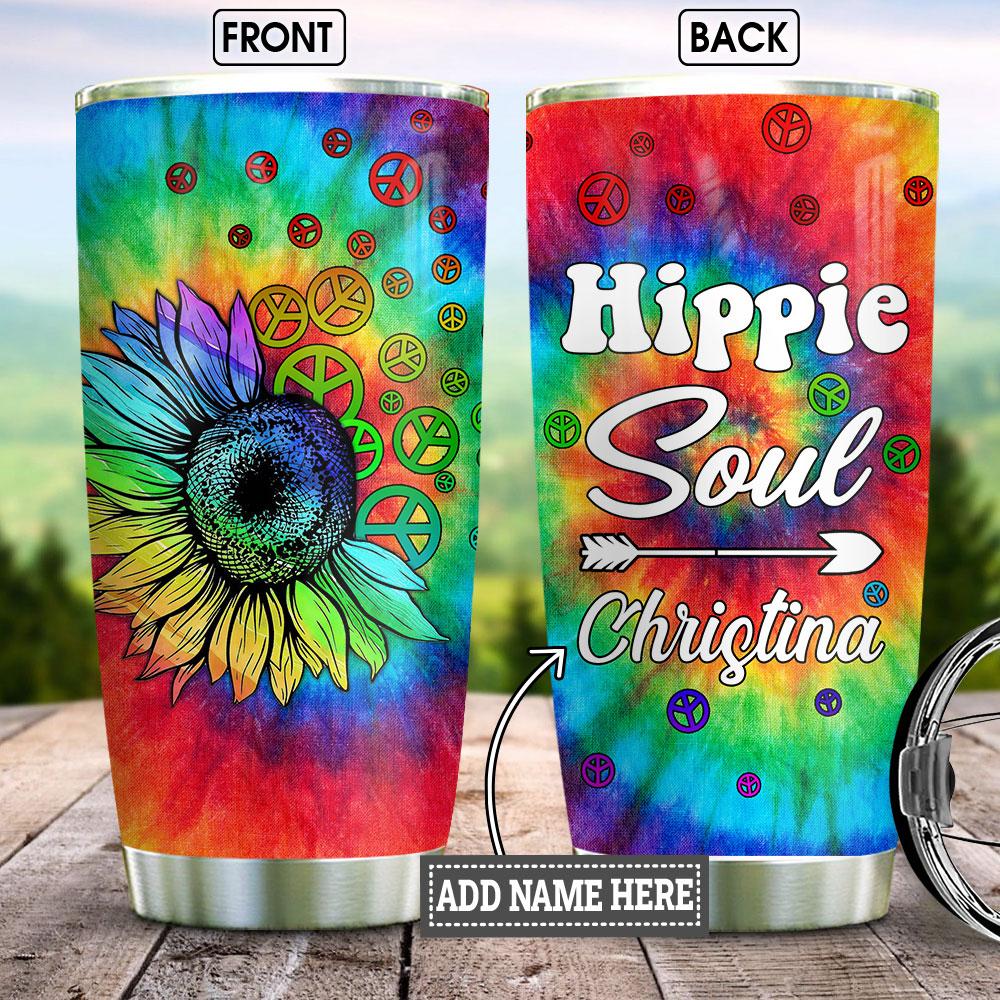 Hippie Soul Personalized Stainless Steel Tumbler