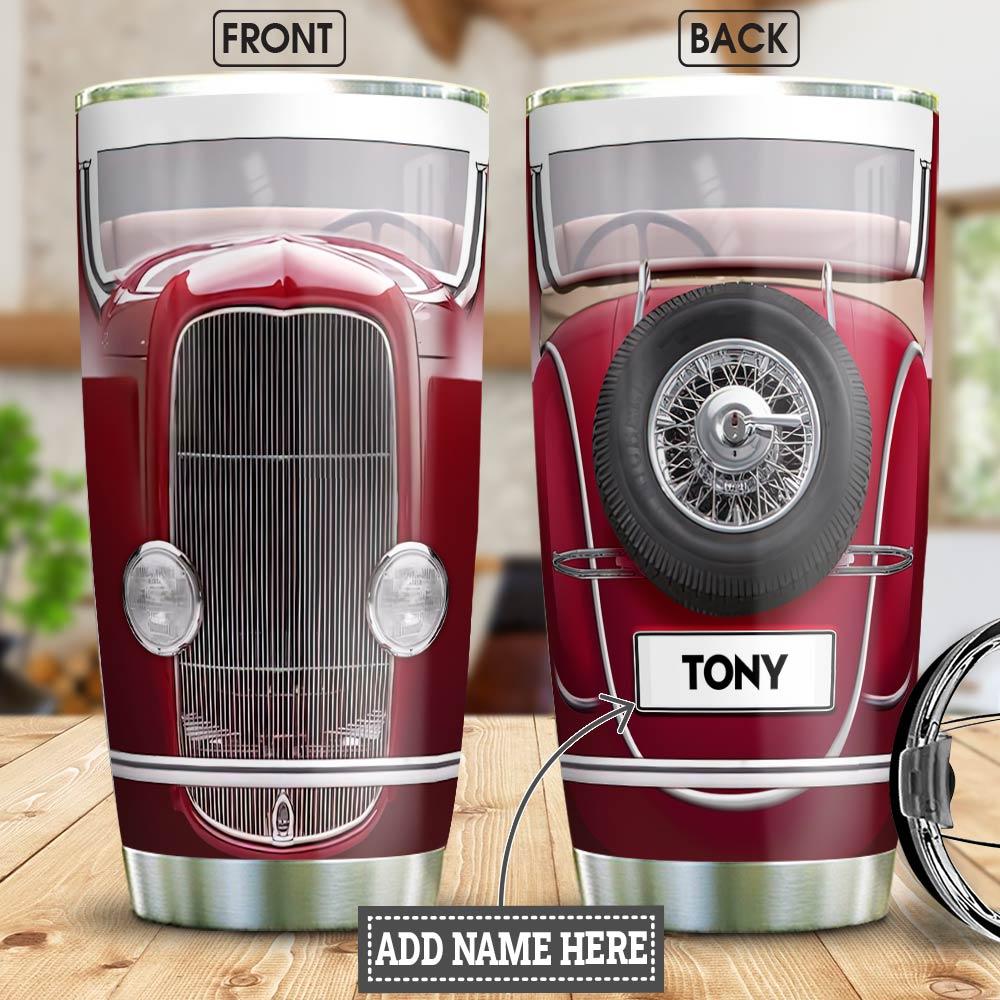 Hot Rod Personalized Stainless Steel Tumbler