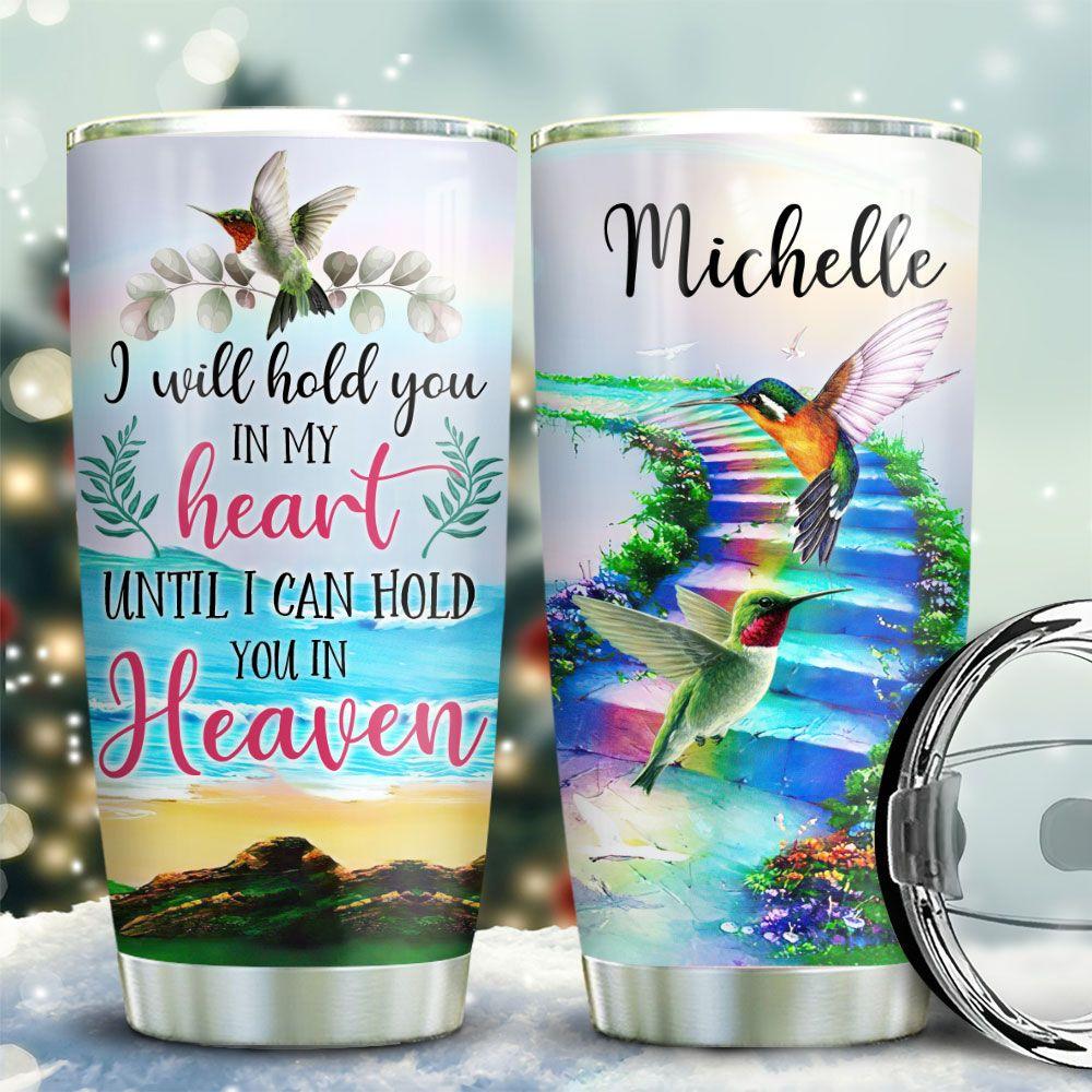 Hummingbird Heaven Personalized Stainless Steel Tumbler