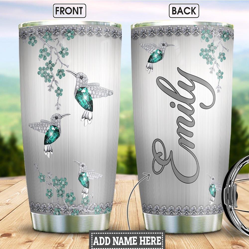 Hummingbird KC4 Personalized Stainless Steel Tumbler