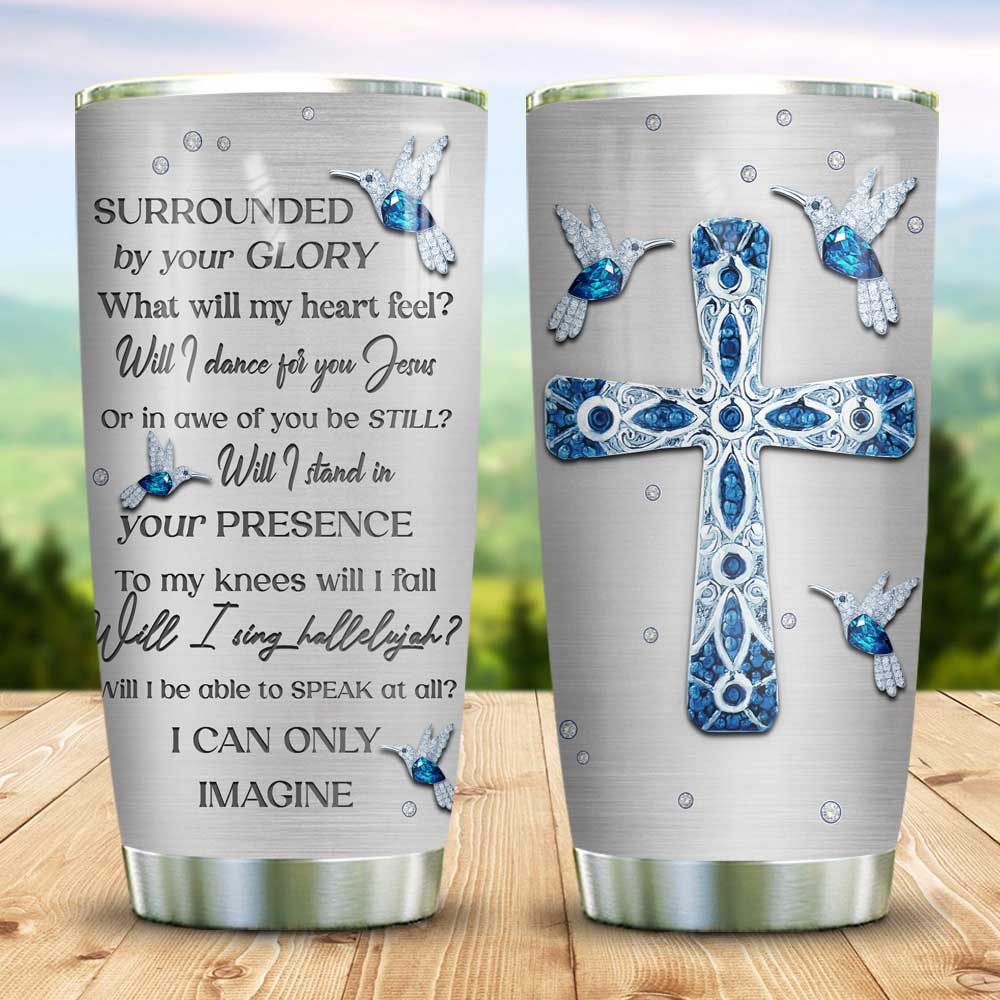 Jewelry Faith Hallelujiah Customize Personalized Stainless Steel Tumbler