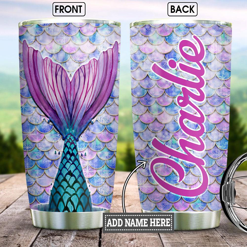 Mermaid Layer Personalized Stainless Steel Tumbler