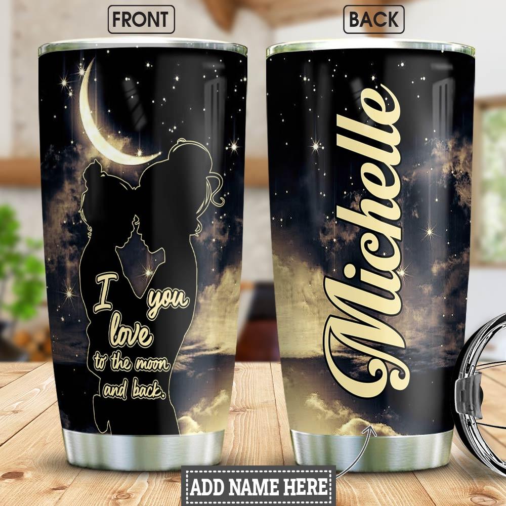 Mom Daughter Personalized Stainless Steel Tumbler