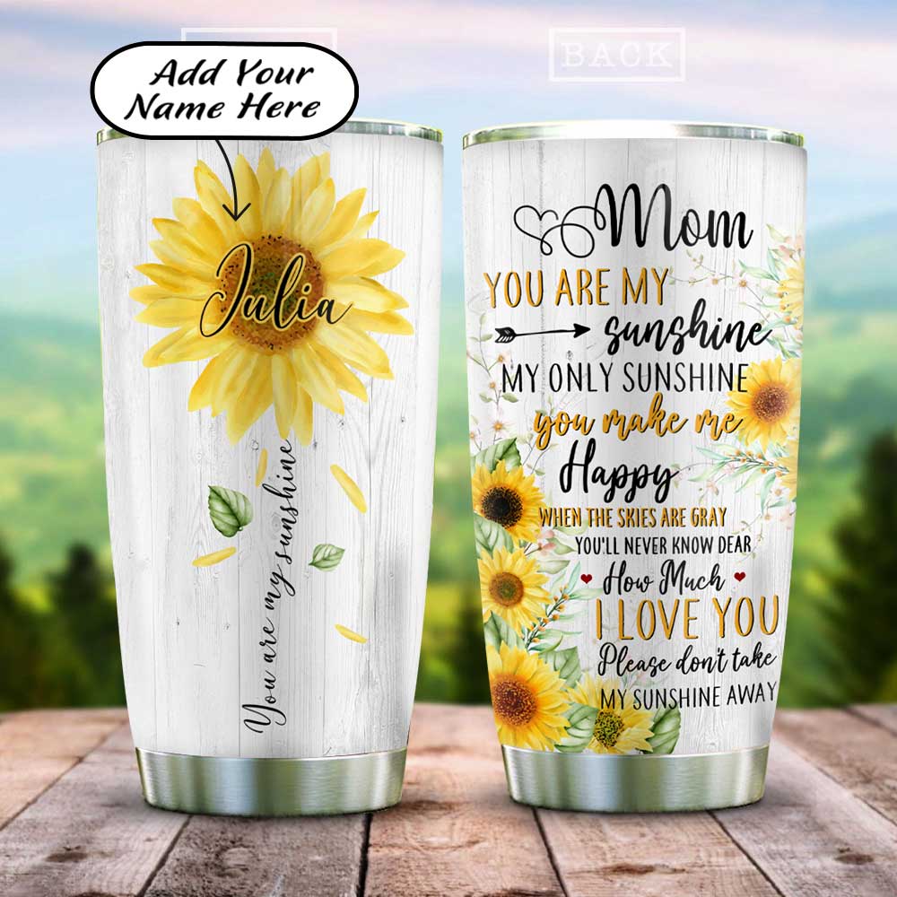 Mother Daughter Personalized Stainless Steel Tumbler