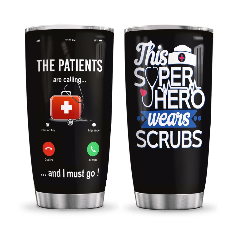 Nurse Calling Personalized Stainless Steel Tumbler