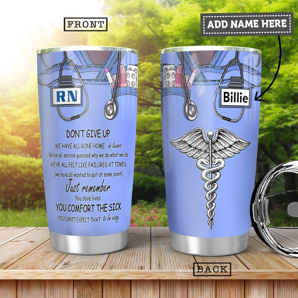 Nurse Personalized Stainless Steel Tumbler