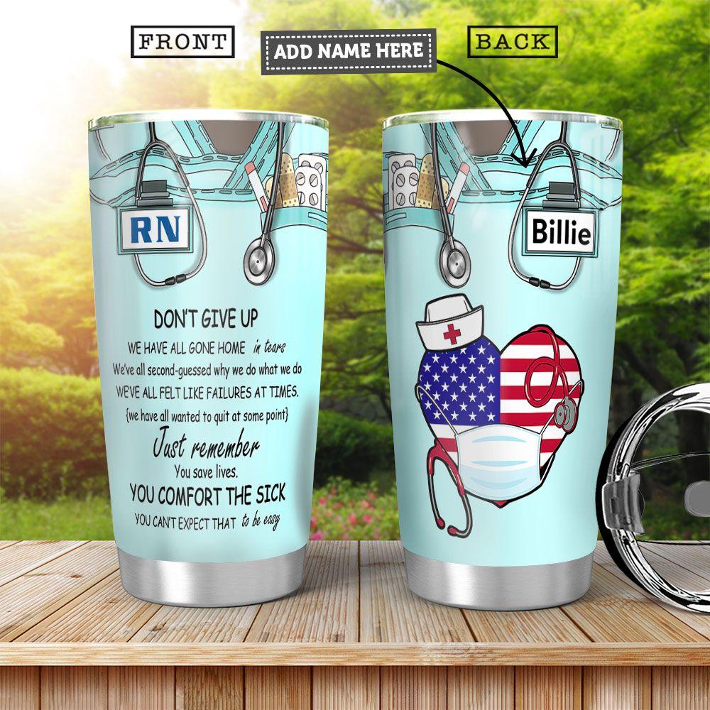 Nurse Personalized Stainless Steel Tumbler