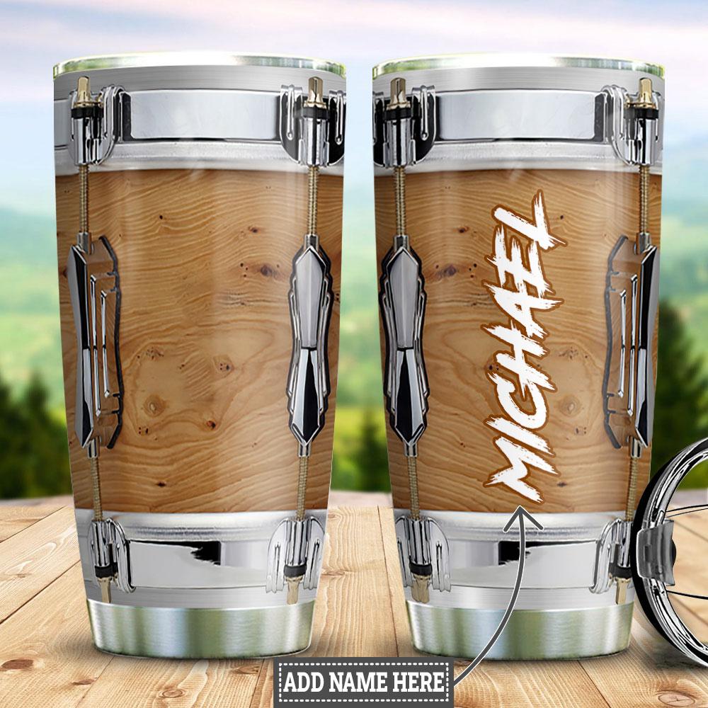 Personalized Drum Full Object Stainless Steel Tumbler