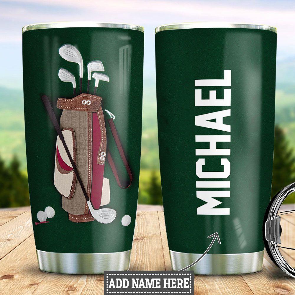 Personalized Golf Lover Stainless Steel Tumbler