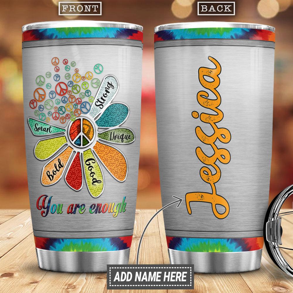 Personalized Hippie You Are Stainless Steel Tumbler