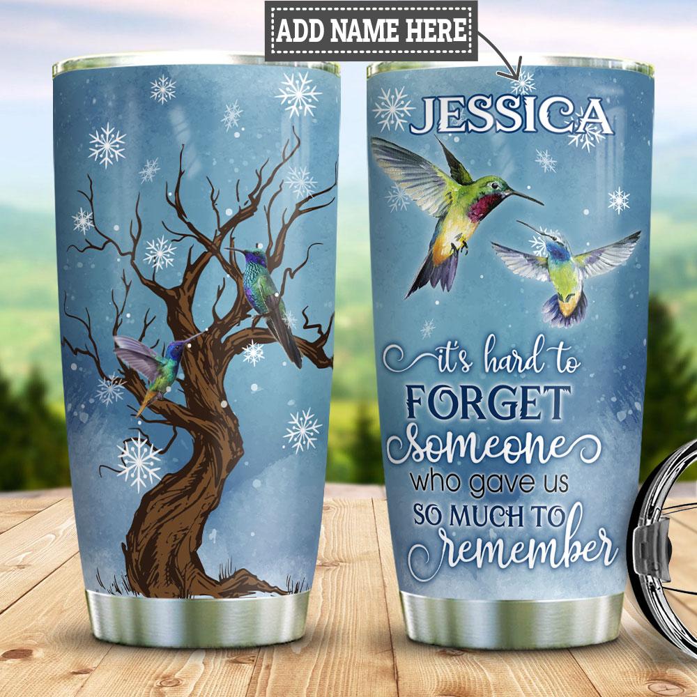 Personalized Hummingbird Remember Stainless Steel Tumbler
