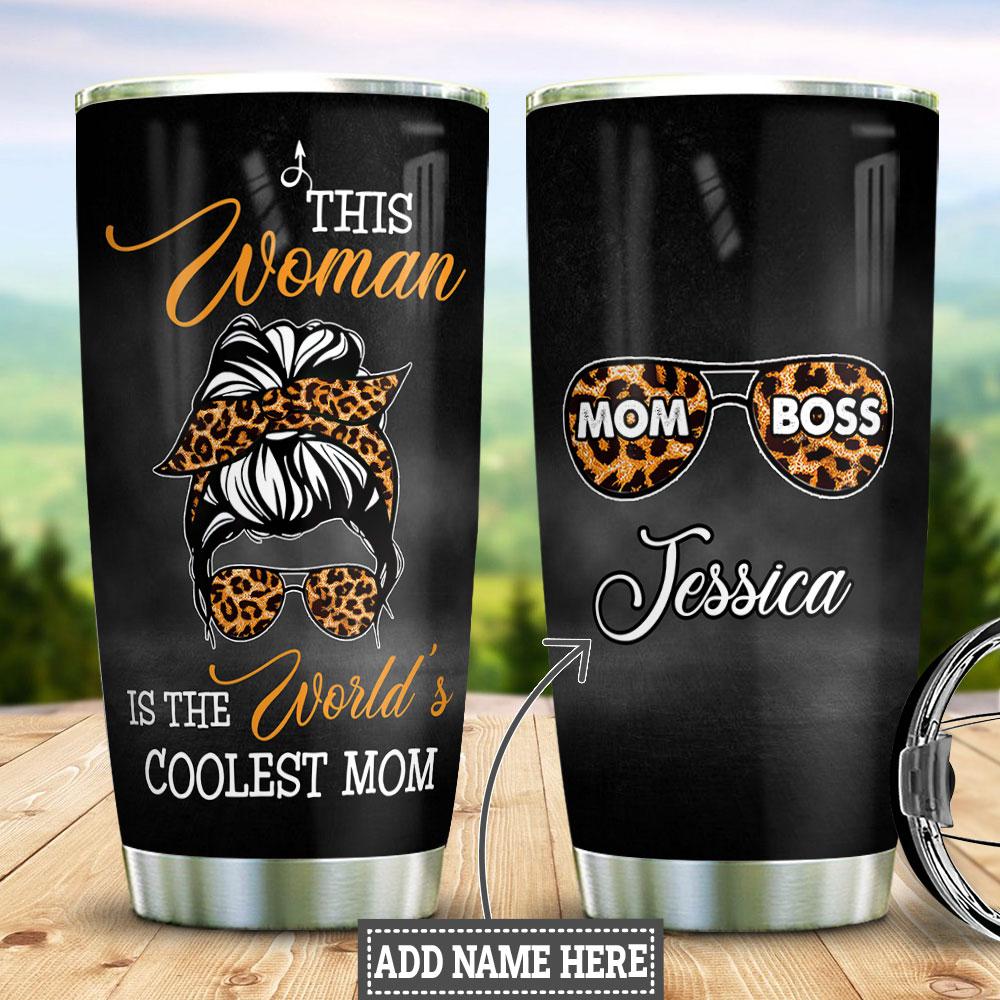 Personalized Mom The Coolest Stainless Steel Tumbler