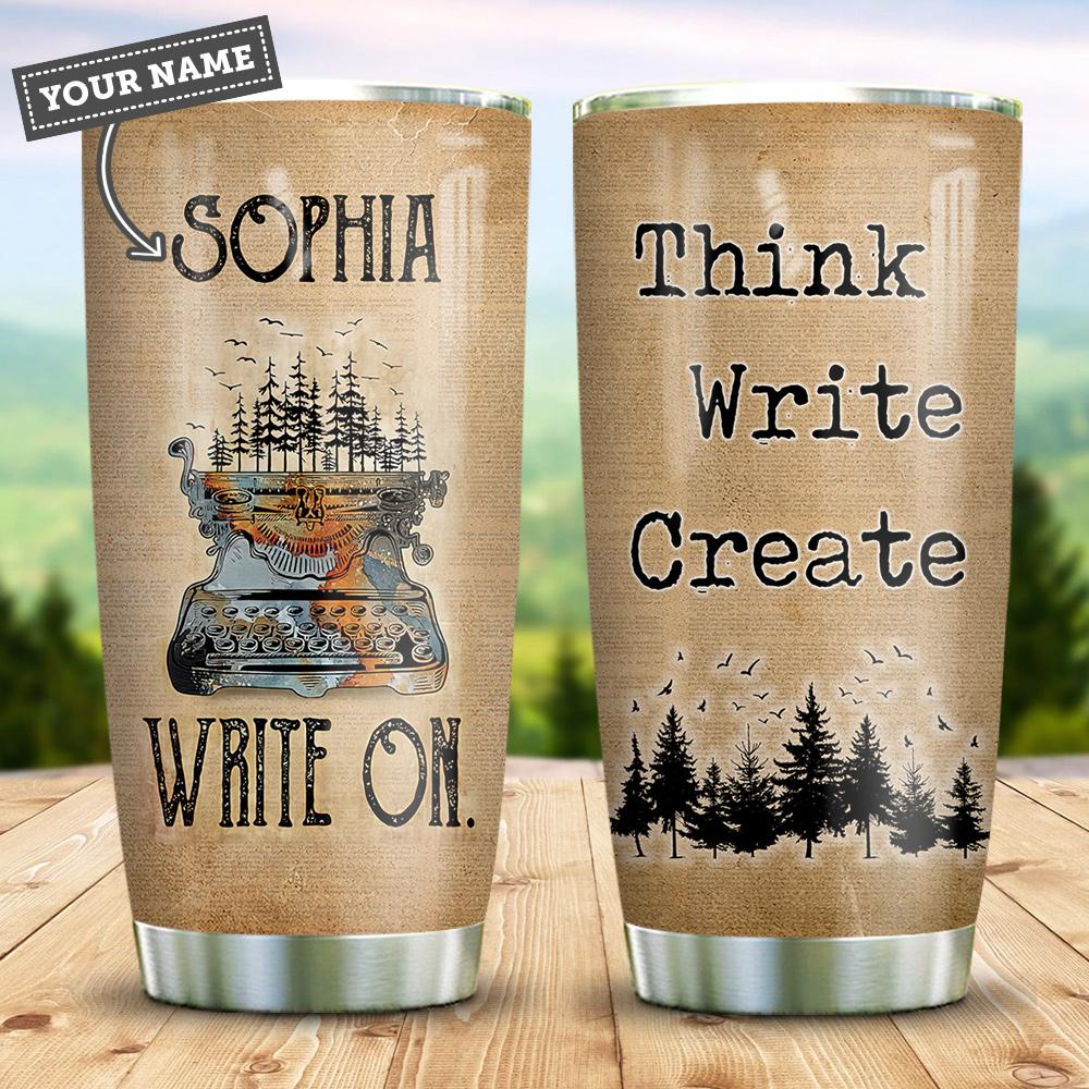 Personalized Write On Stainless Steel Tumbler
