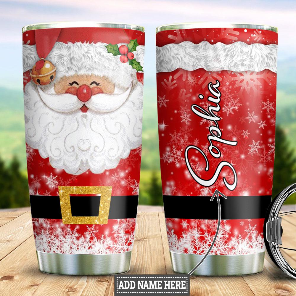 Santa Claus Personalized Stainless Steel Tumbler