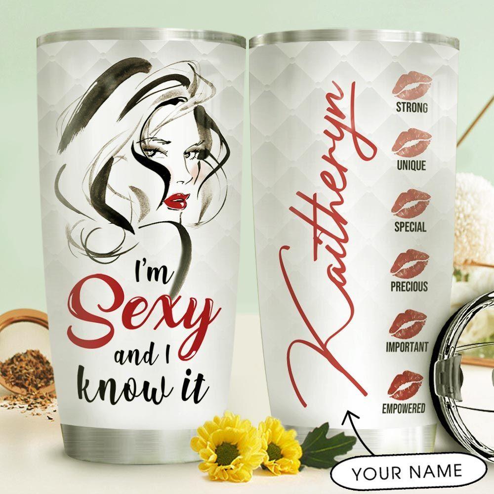 Sexy Makeup Personalized Stainless Steel Tumbler