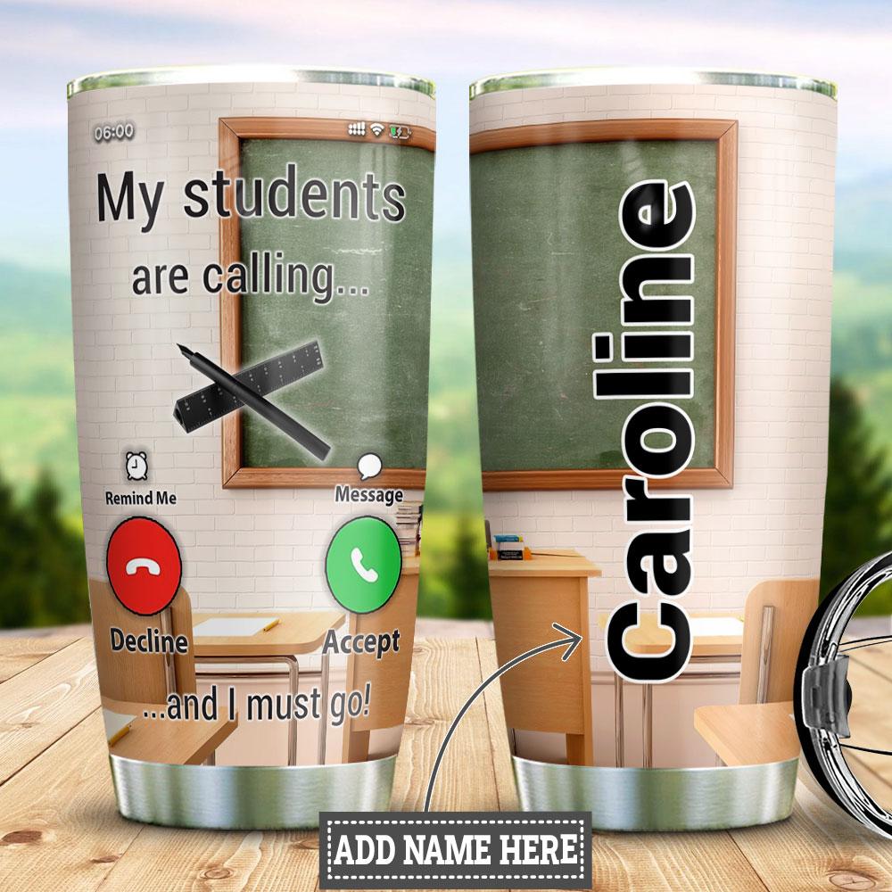 Teacher Calling Personalized Stainless Steel Tumbler