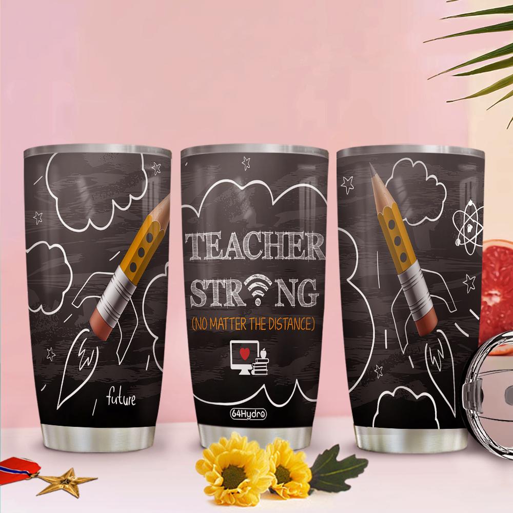 Teacher No Matter Distance Gifts For Teachers Appreciation Kindergarten Teacher Gifts Stainless Steel Tumbler