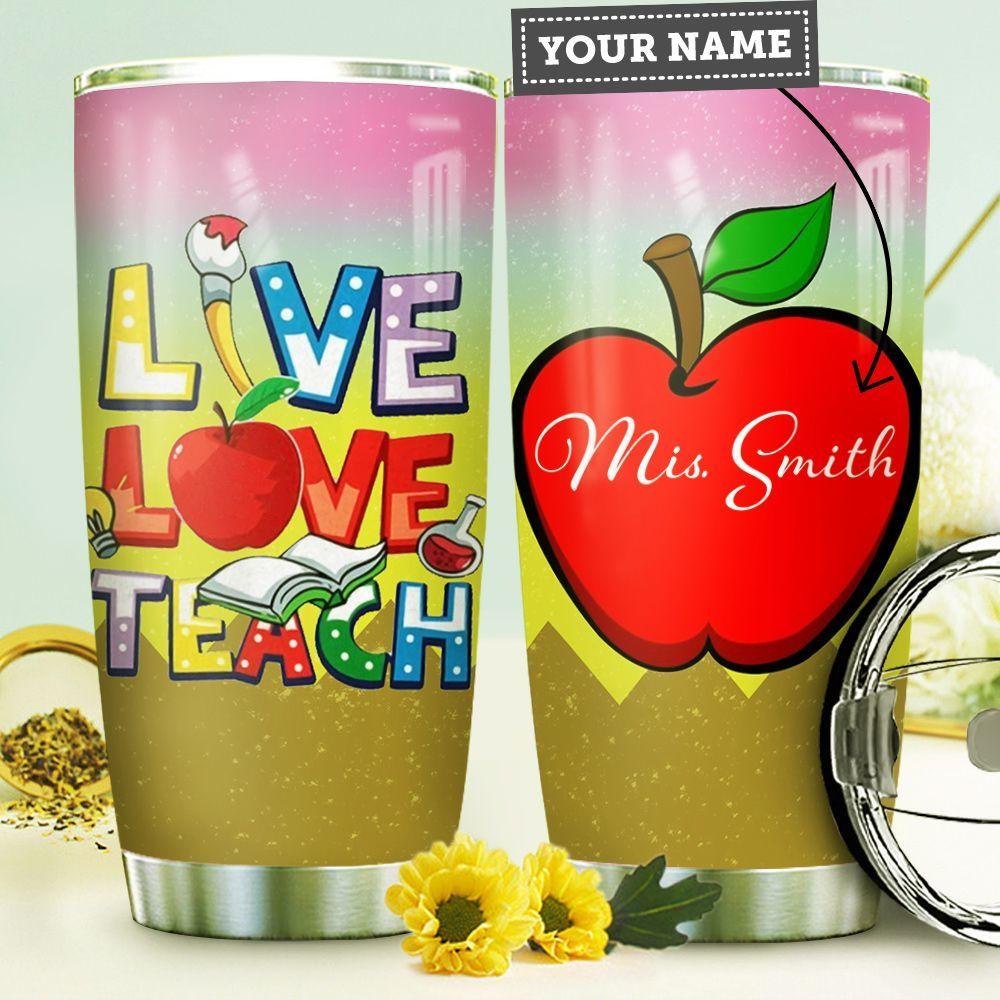 Teacher Personalized Stainless Steel Tumbler
