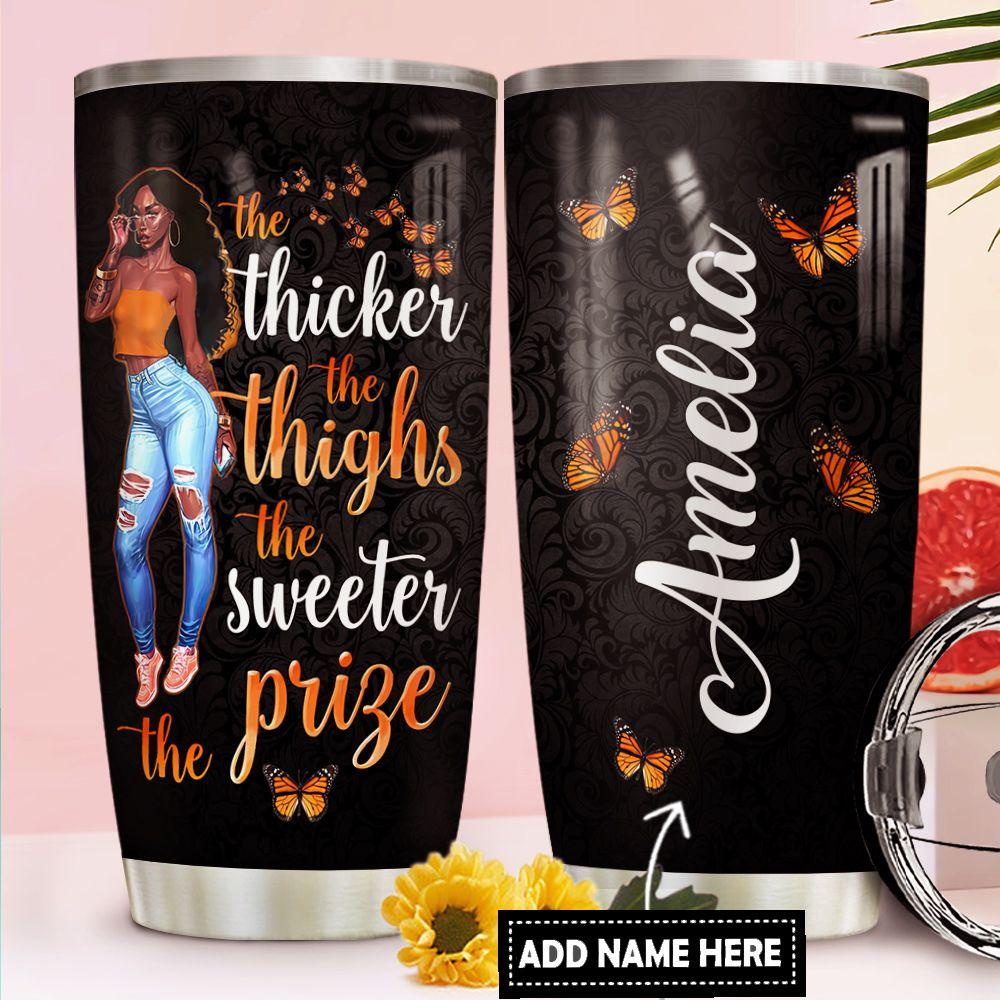 Thick Girl Personalized Stainless Steel Tumbler