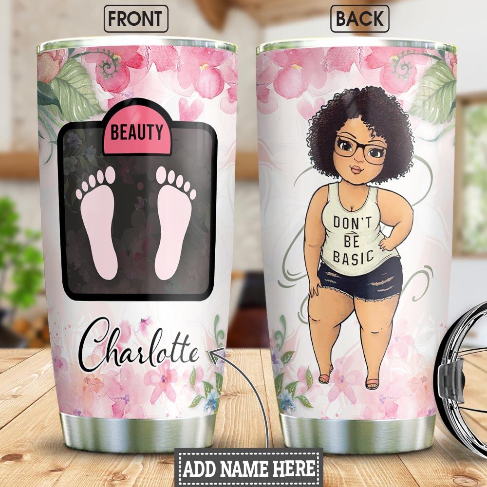 Thick Girl Personalized Stainless Steel Tumbler