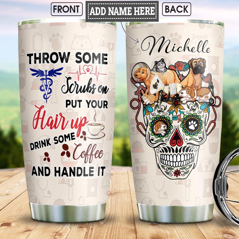 Vet Tech Personalized Stainless Steel Tumbler
