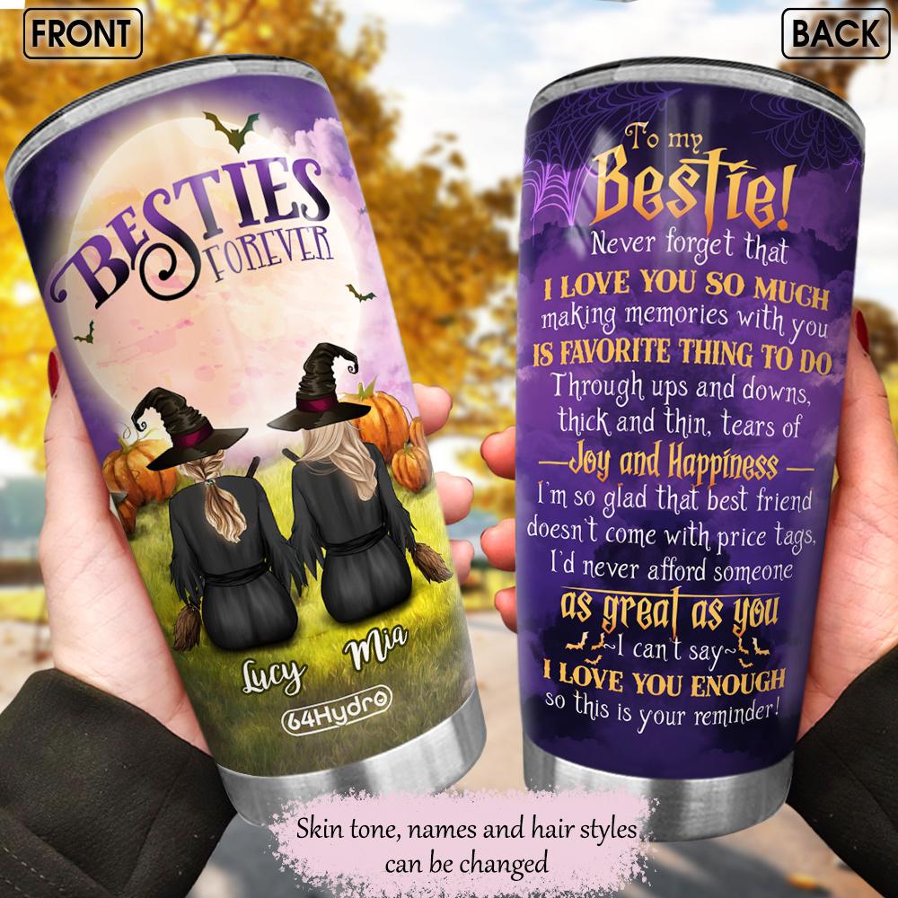 Witch Besties Forever Stainless Steel Tumbler