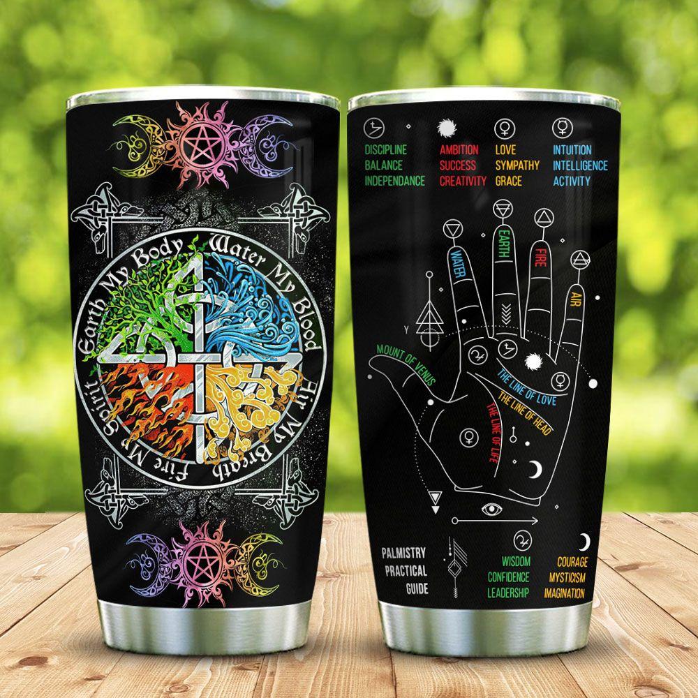 Witch Pagan Stainless Steel Tumbler