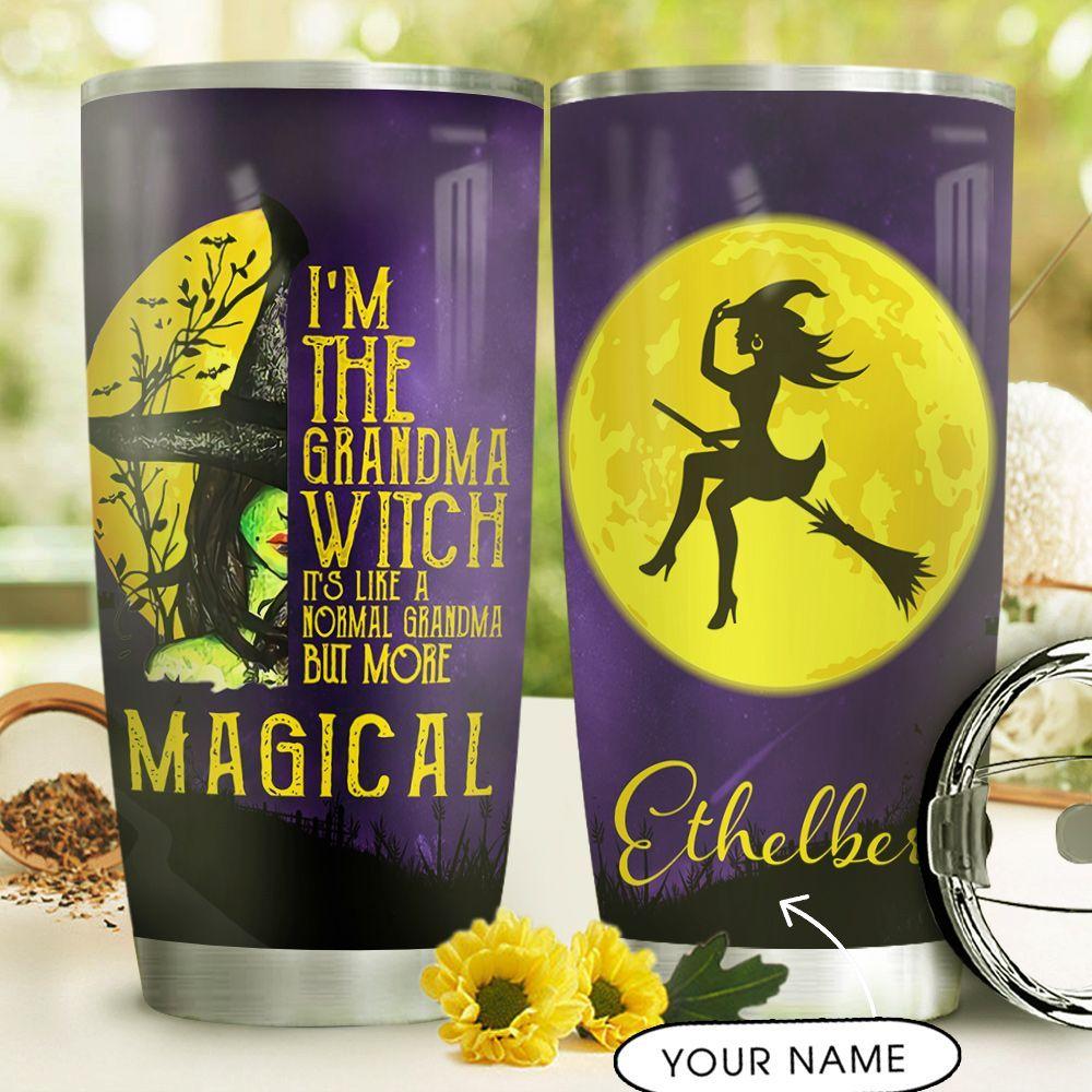 Witch Personalized Stainless Steel Tumbler