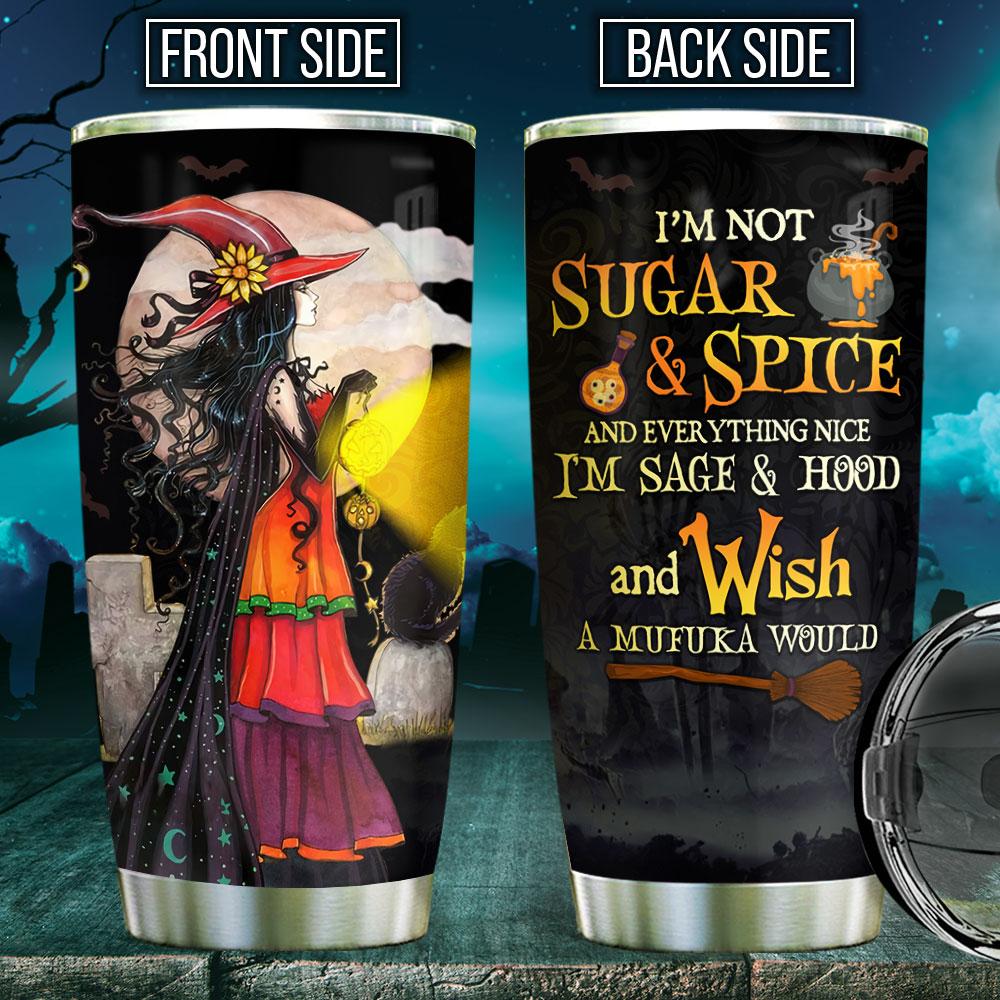 Witch Sage And Hood Stainless Steel Tumbler
