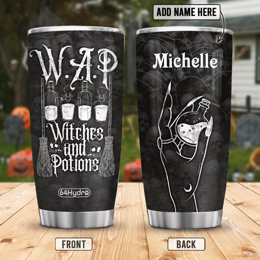 Witches and Potions WIT Personalized Stainless Steel Tumbler