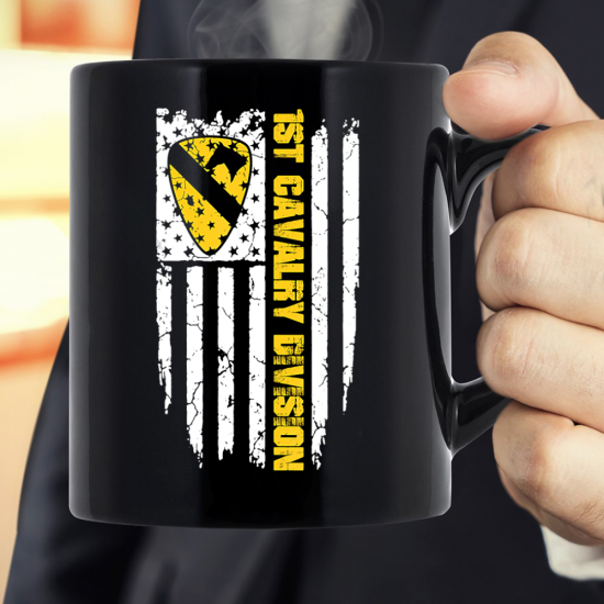 1St Cavalry Division Veteran Mug