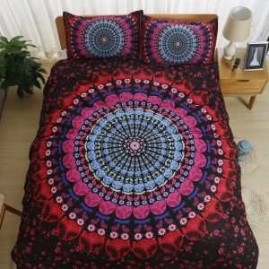 3d bohemian indian circle bedding set bedroom decor 5815