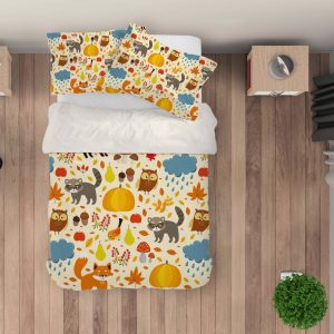 3D Cartoon Green Ball Bedding Set Bedroom Decor 1 3d cartoon green ball bedding set bedroom decor 8394 scaled