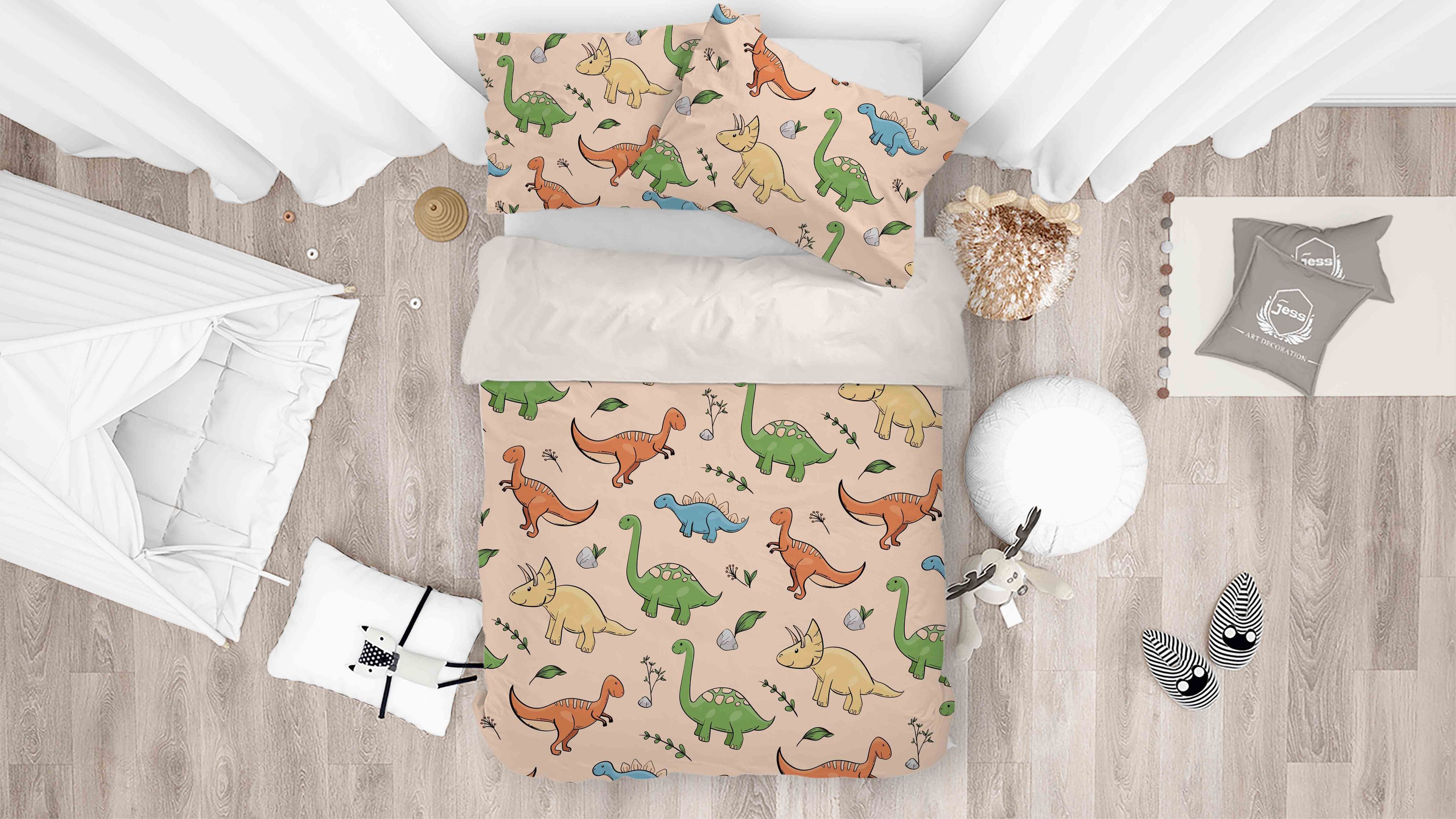 3d dinosaur pattern bedding set bedroom decor 2496 scaled