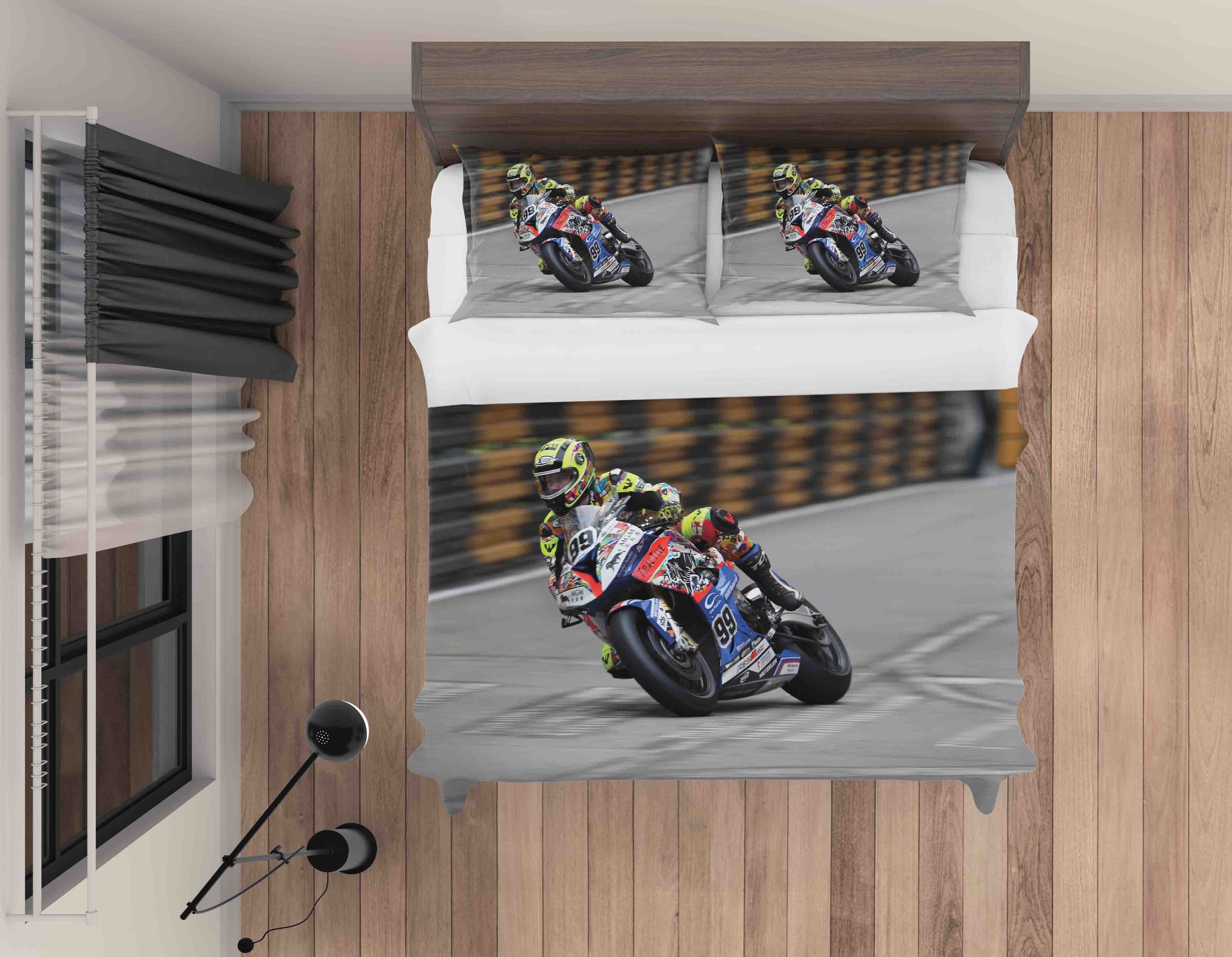 3d dirt bike road bedding set bedroom decor 4623 scaled